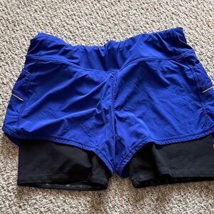 Athleta Navy and Black Activewear